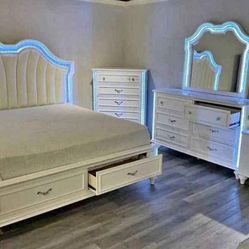 Set De Cuarto Quenn Totalmente Nuevo En Caja