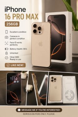 iPhone 16  - 256gb