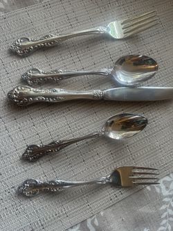 Princess House By Reed Barton 5pcs Silverware