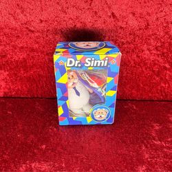 Doctor Simi Corporate Keychain, with Hand Strap and Ring, 3D PVC Keyring, for Bag, Wallet, Backpack, Keys