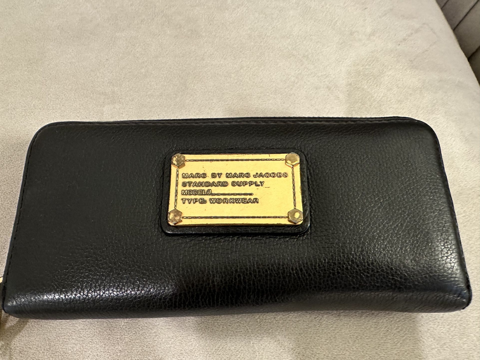 Marc By Marc Jacobs Black Wallet