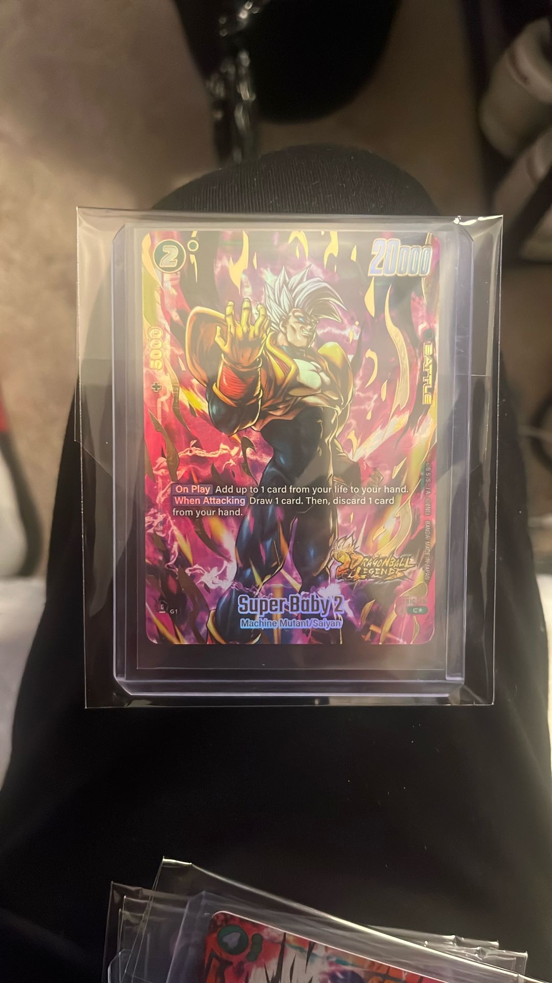 DBZ TCG cards. (L, SR, C)