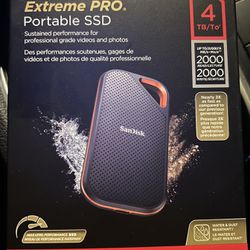 4TB Extreme Pro Portable SSD