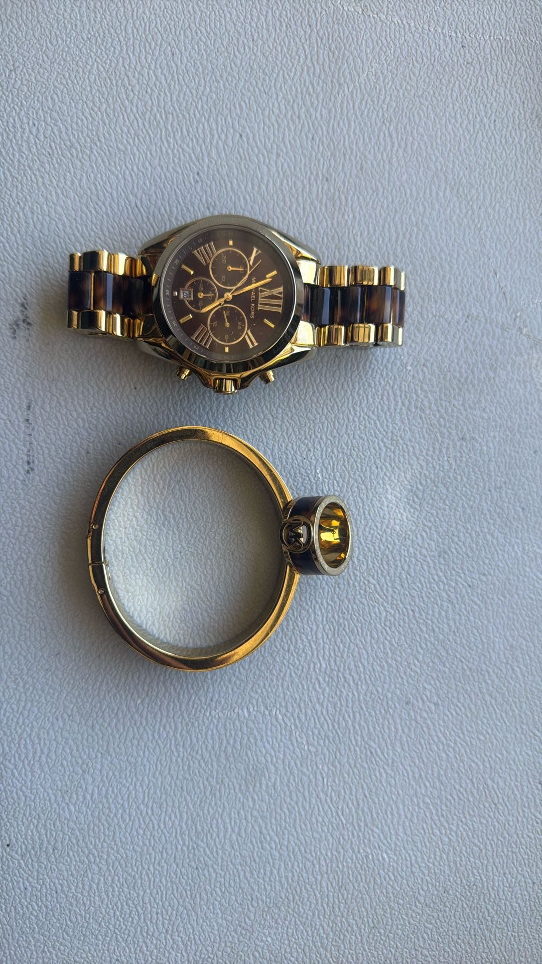 Michael Kors Watch Ring And Bracelet
