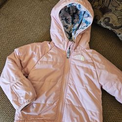 The North Face Girls Pink Coat 12-18 Months 