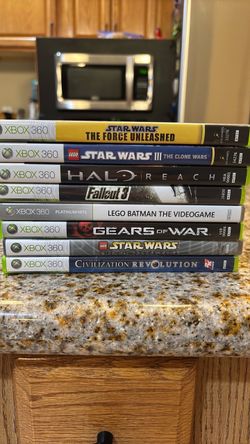 Lot of 8 Xbox 360 Games