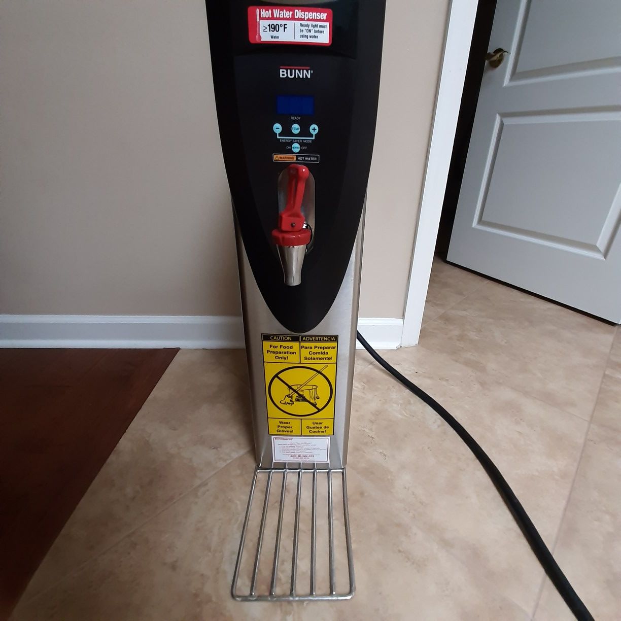 Bunn 43600.0014 H5X Element 5 Gallon Hot Water Dispenser for Sale in