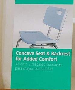 Bath Bench / Chair With Back