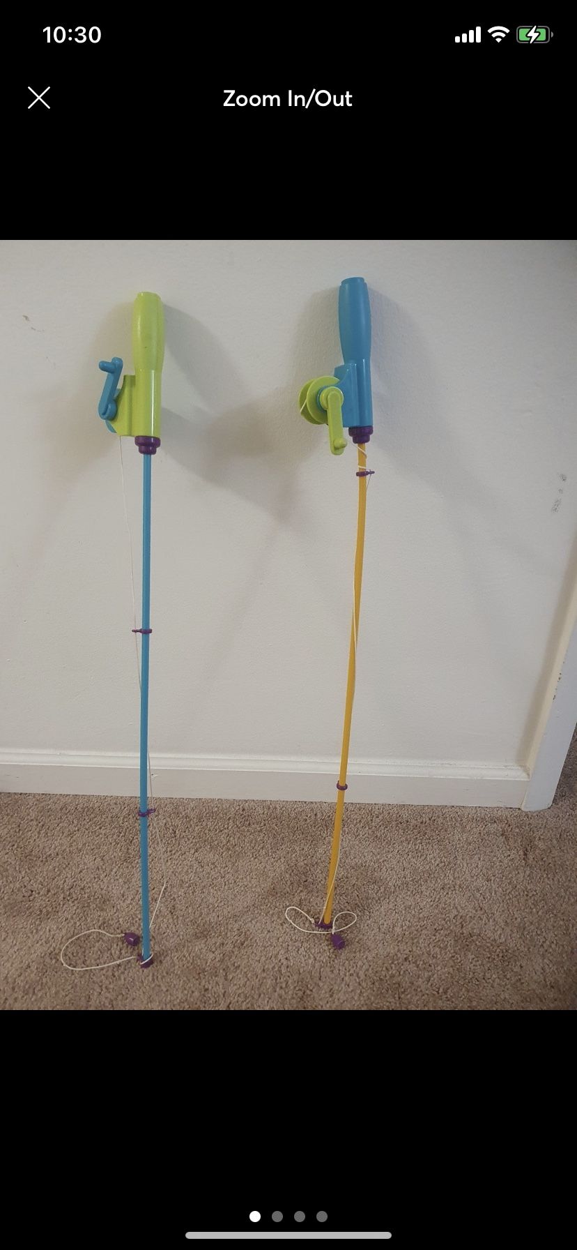 Set of 2 Kids Fishing poles