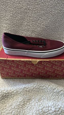 Vans Authentic, Burgundy, Men Size 8.5, Brand New