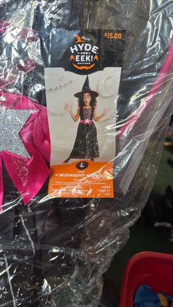 Midnight Witch Costume Large