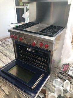 Wolf  natural gas range