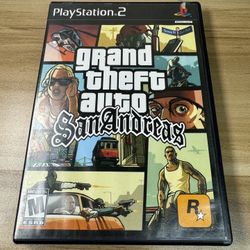 PS2 GTA San Andreas 