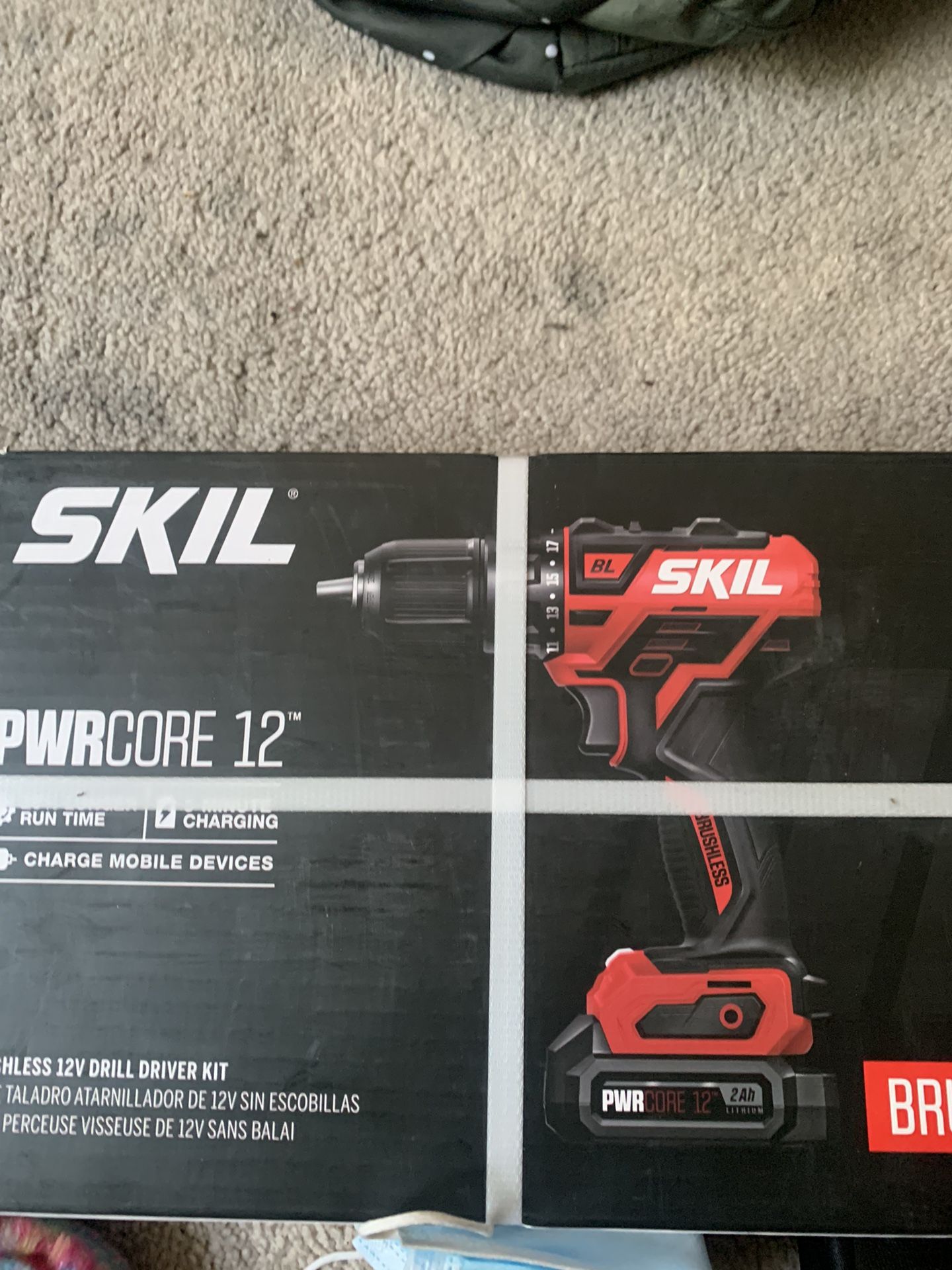 Skil 12v Brushless Drill Driver kit