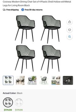 4 dining chairs
