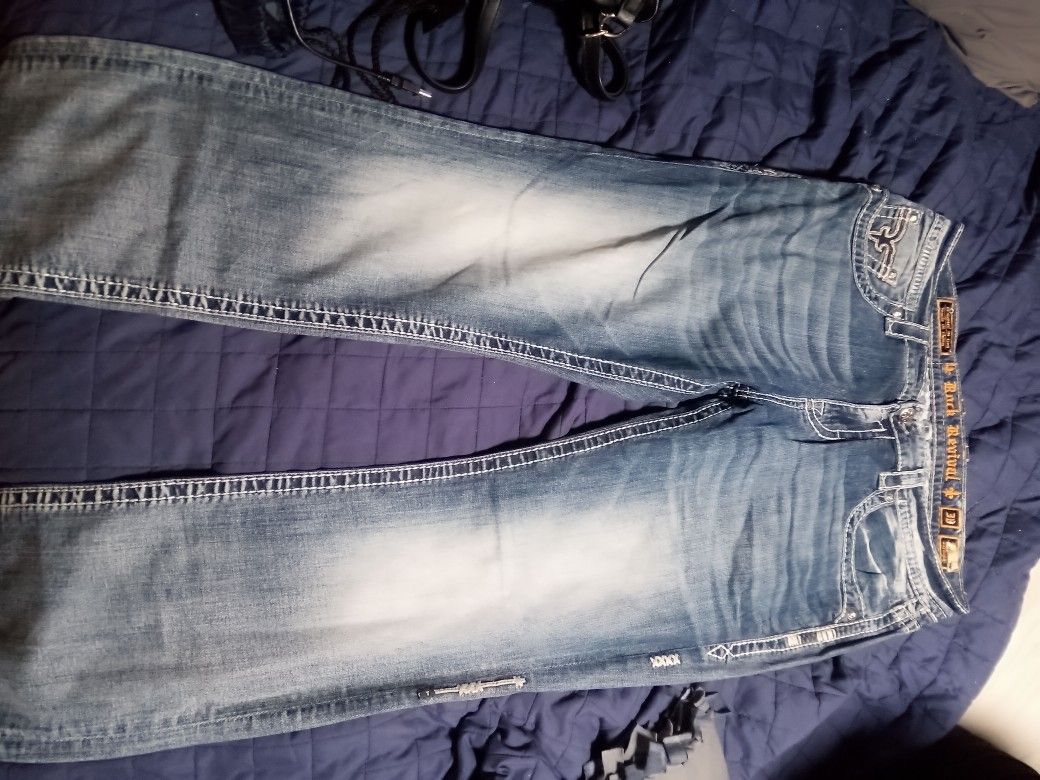 Men's Rock Revival Jeans