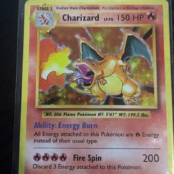 2016 Pokemon XY Evolutions Charizard Holo Rare 11/108