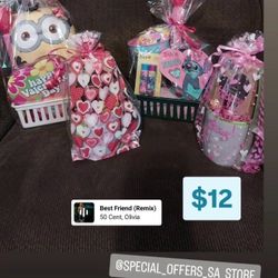Valentines Baskets For $12