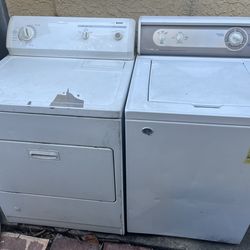 Washer and dryer