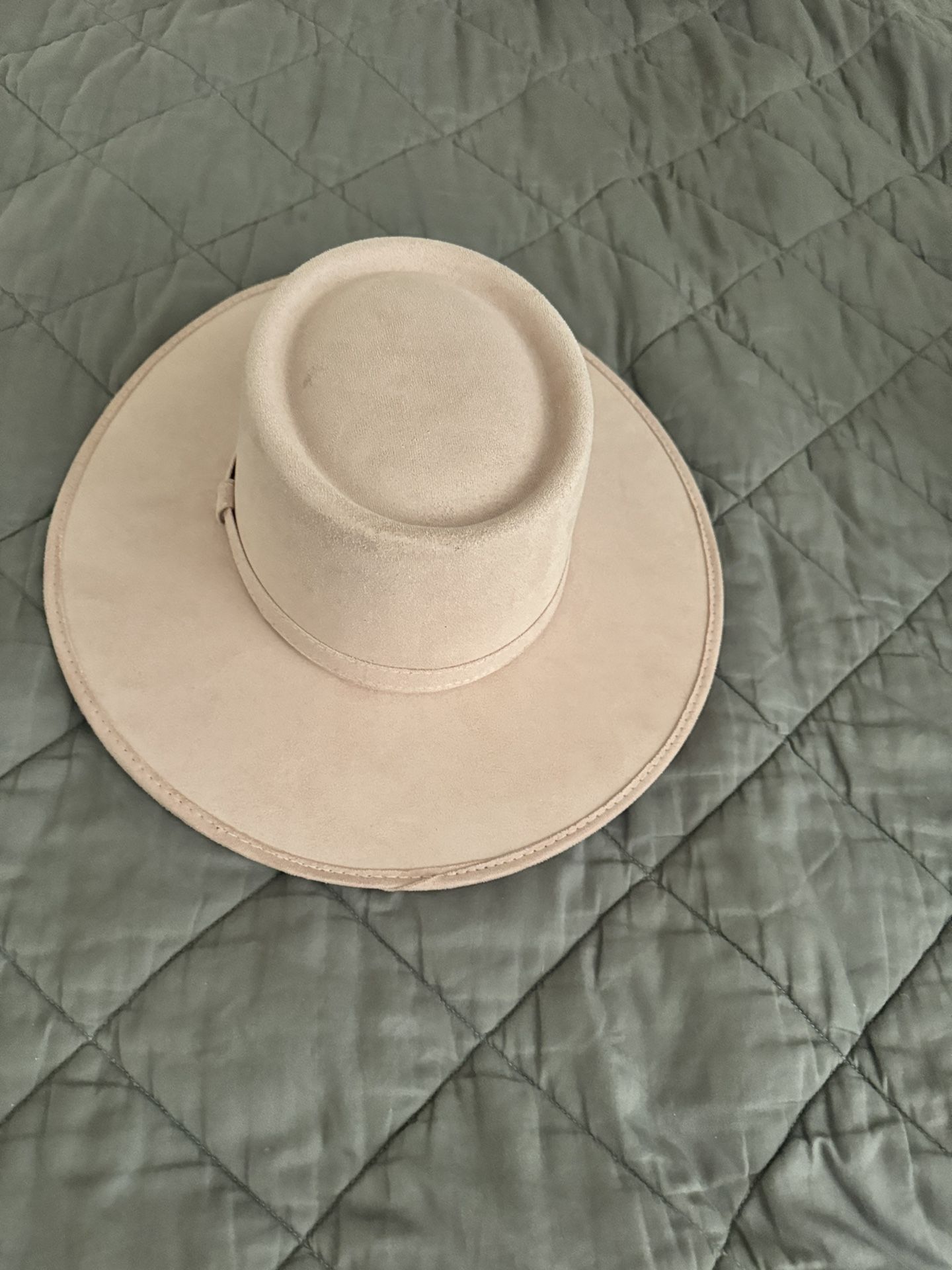 Blush Pink Brim Hat