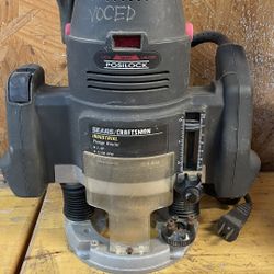 CRAFTSMAN SEARS PLUNGE ROUTER