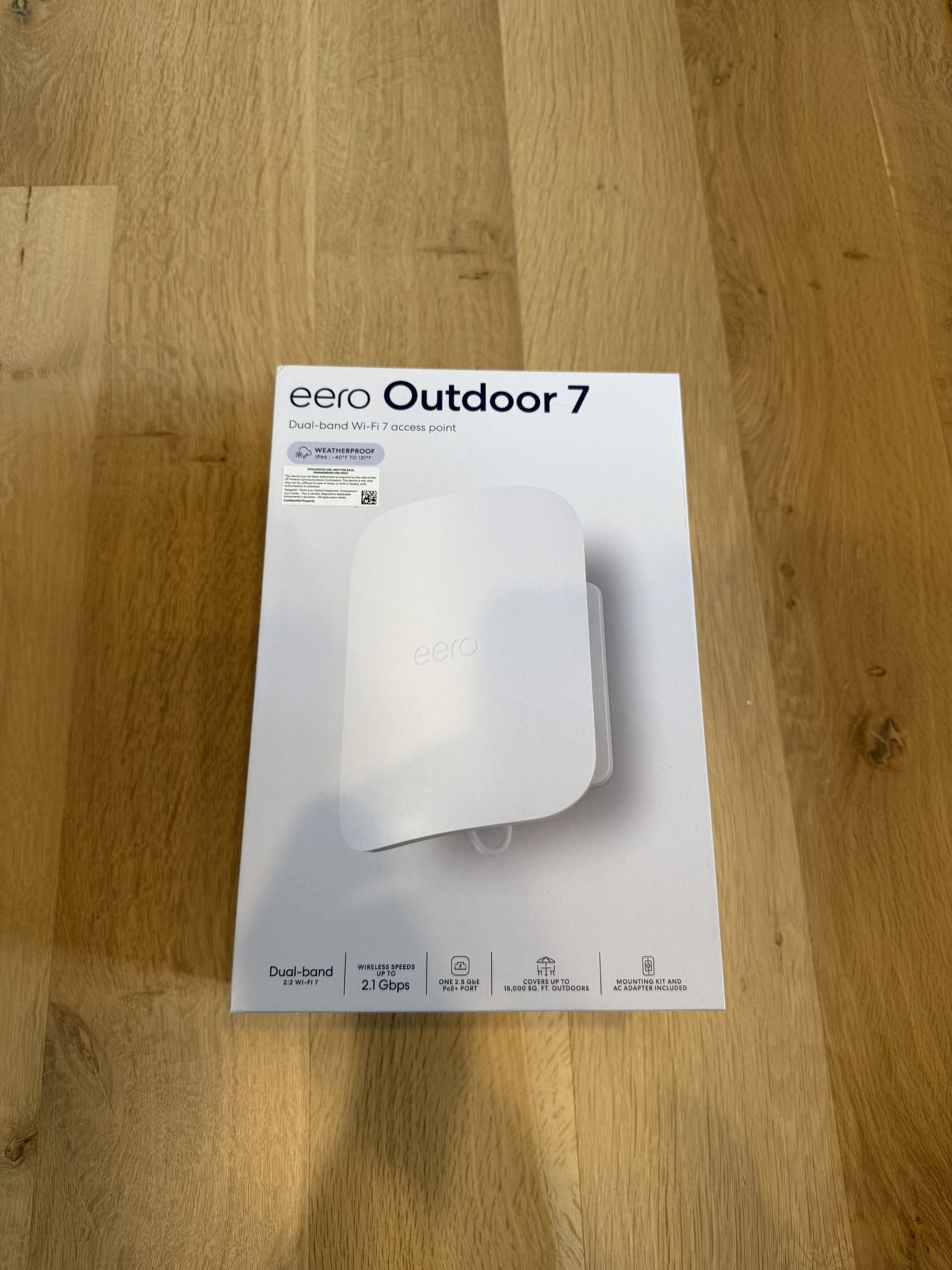 Brand-New eero Outdoor 7 Wi-Fi Mesh Router