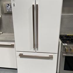 Essence White 27 Cu. Ft. Smart Counter Depth French Door Refrigerator 