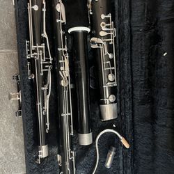 Bassoon With Case And Bocal