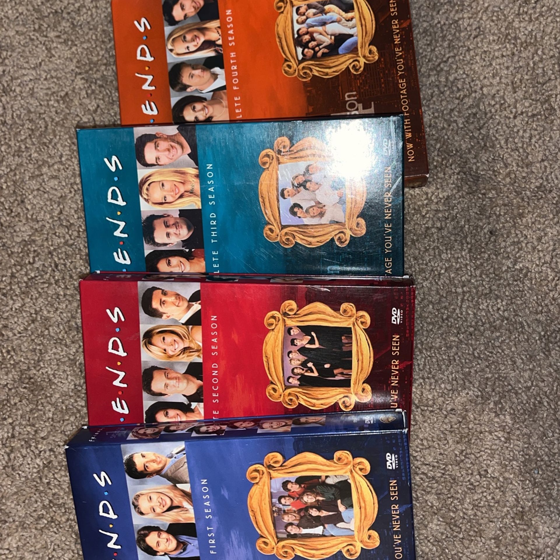 Friends Complete DVD Seasons One Thru Four