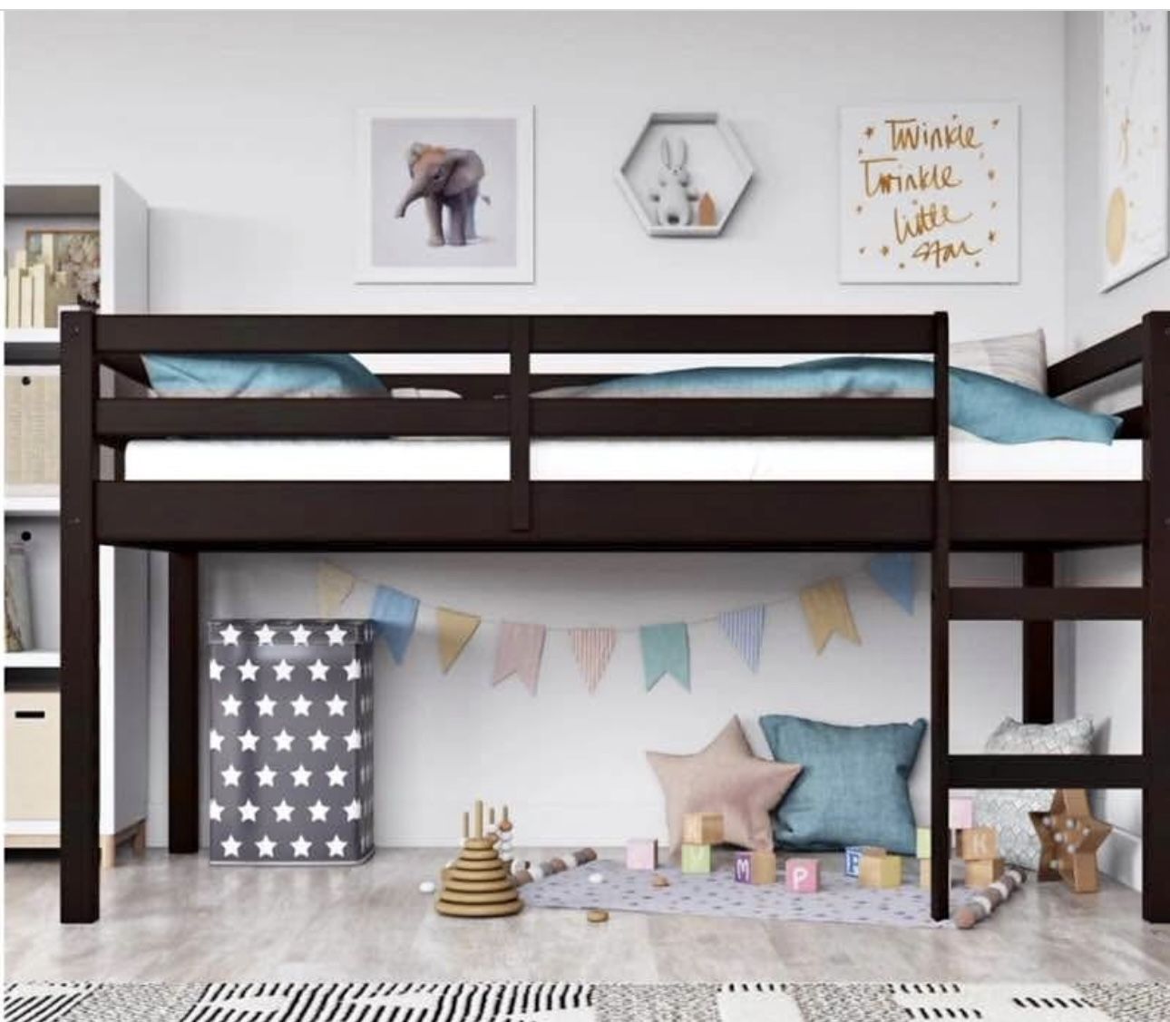 Loft bed with Mattress