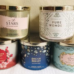 Top sellers! BATH & BODY WORKS✨🕯💎DREAM BRIGHT 💎🕯✨3-wick candle $15 each or 2 for $28!  