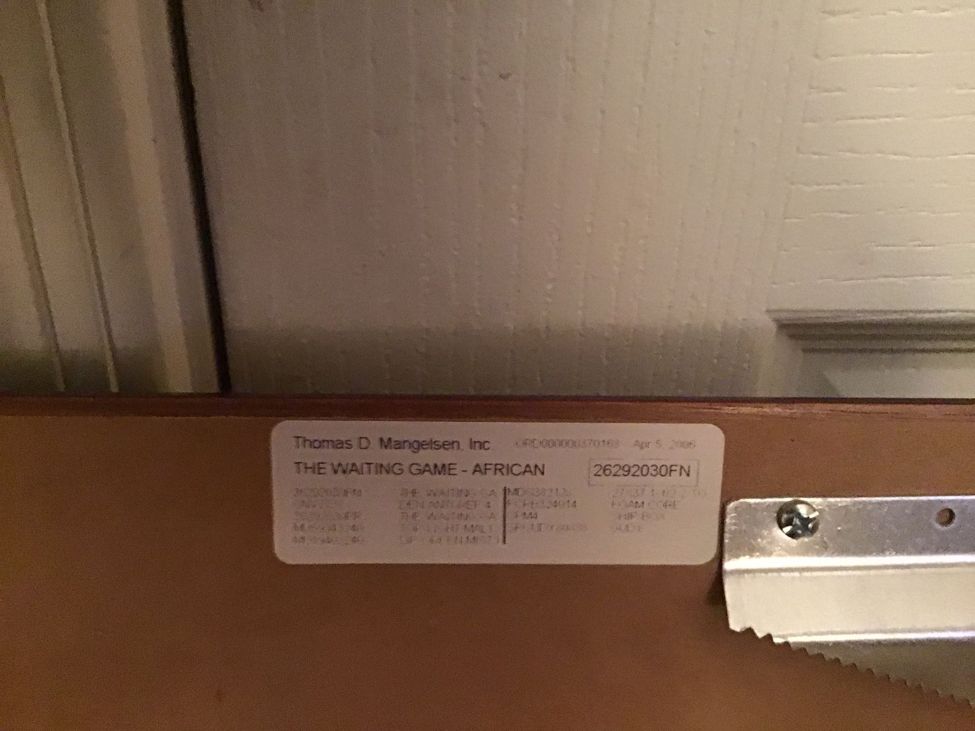 Thomas Mangelsen Limited Edition Print Photo Artwork, The Waiting Game