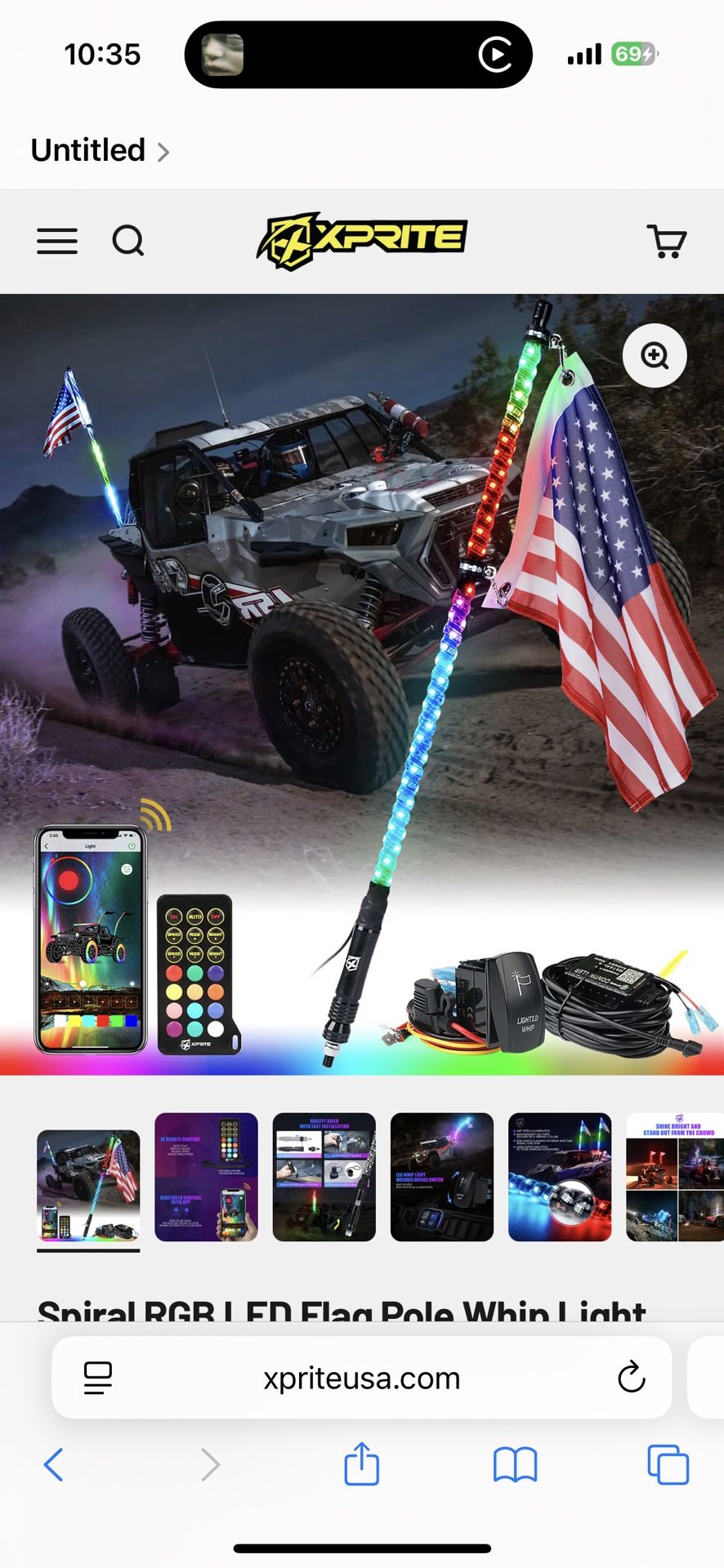 Lead Light Bar
