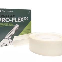 Strait-Flex 3 in. x 100 ft. Pro-Flex Flexible Reinforced Paper Backing Drywall Rolled Corner Bead