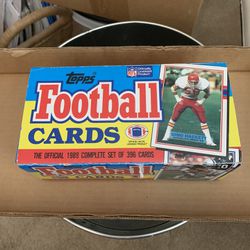 1989 Topps Factory Football Card Set 