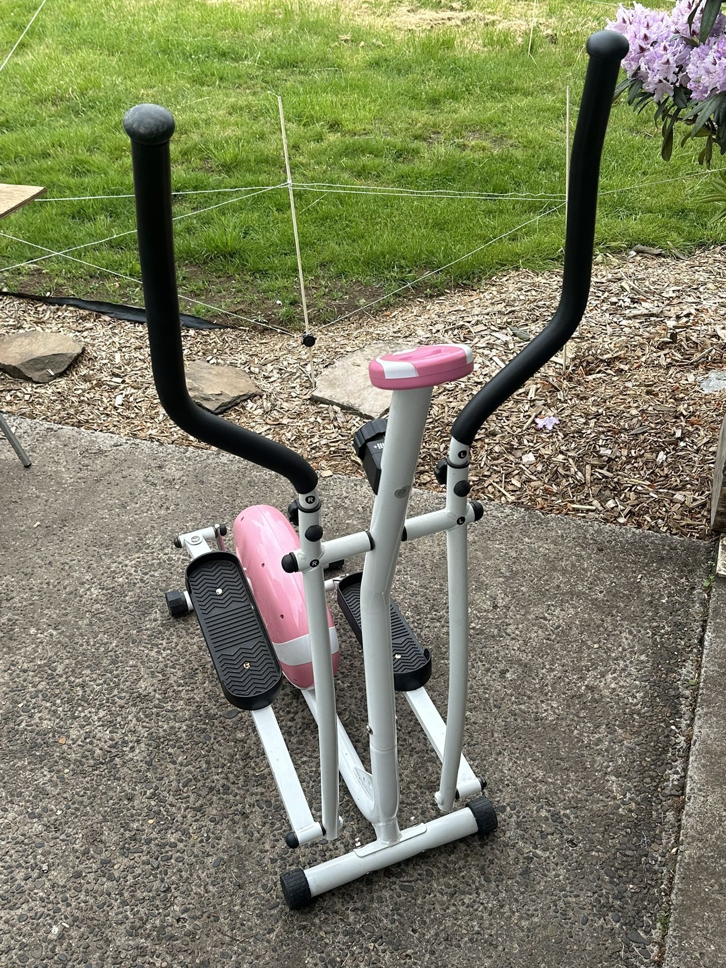 Sunny Health & Fitness P8300 Pink Elliptical