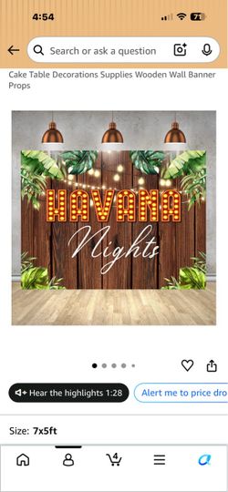 Havana night background