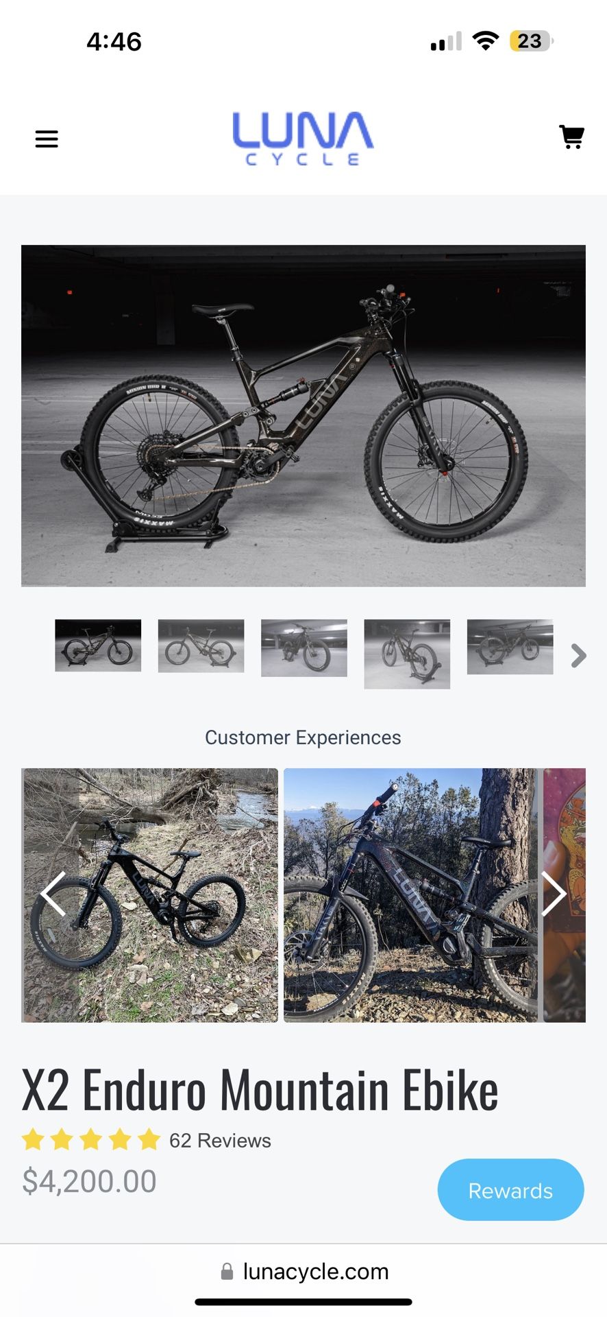 Luna X2 Enduro Mountain Ebike