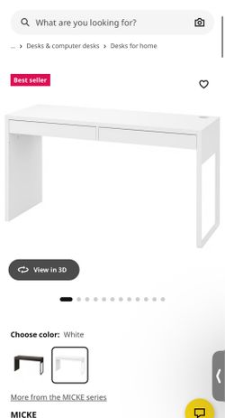 Ikea micke desk