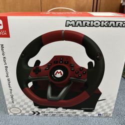 Nintendo Switch Mario Kart Racing Wheel Pro Deluxe By HORI