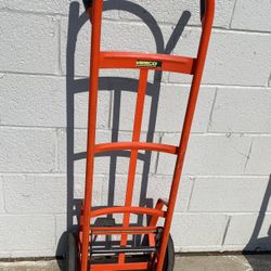 Wesco Heavy-Duty Industrial Hand Truck Reinforced Steel 800 Lbs