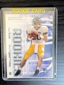 Tom Brady Rookie Card #27    2000 Fleer