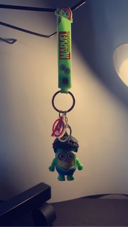 Hulk Minion Keychain