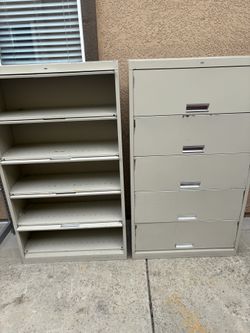 Metal File Cabinet / Shelving / Tool Storage
