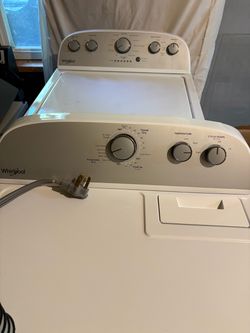 Whirlpool Washing and dryer