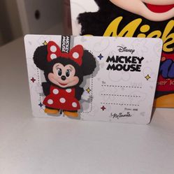 Mickey Family Cute Together Keychain Minnie Mouse