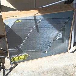 Yetti 700 Goal Zero 100 Watt Solar Panel + Battery 