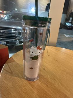 2 Starbucks Hello Kitty Collab Cups