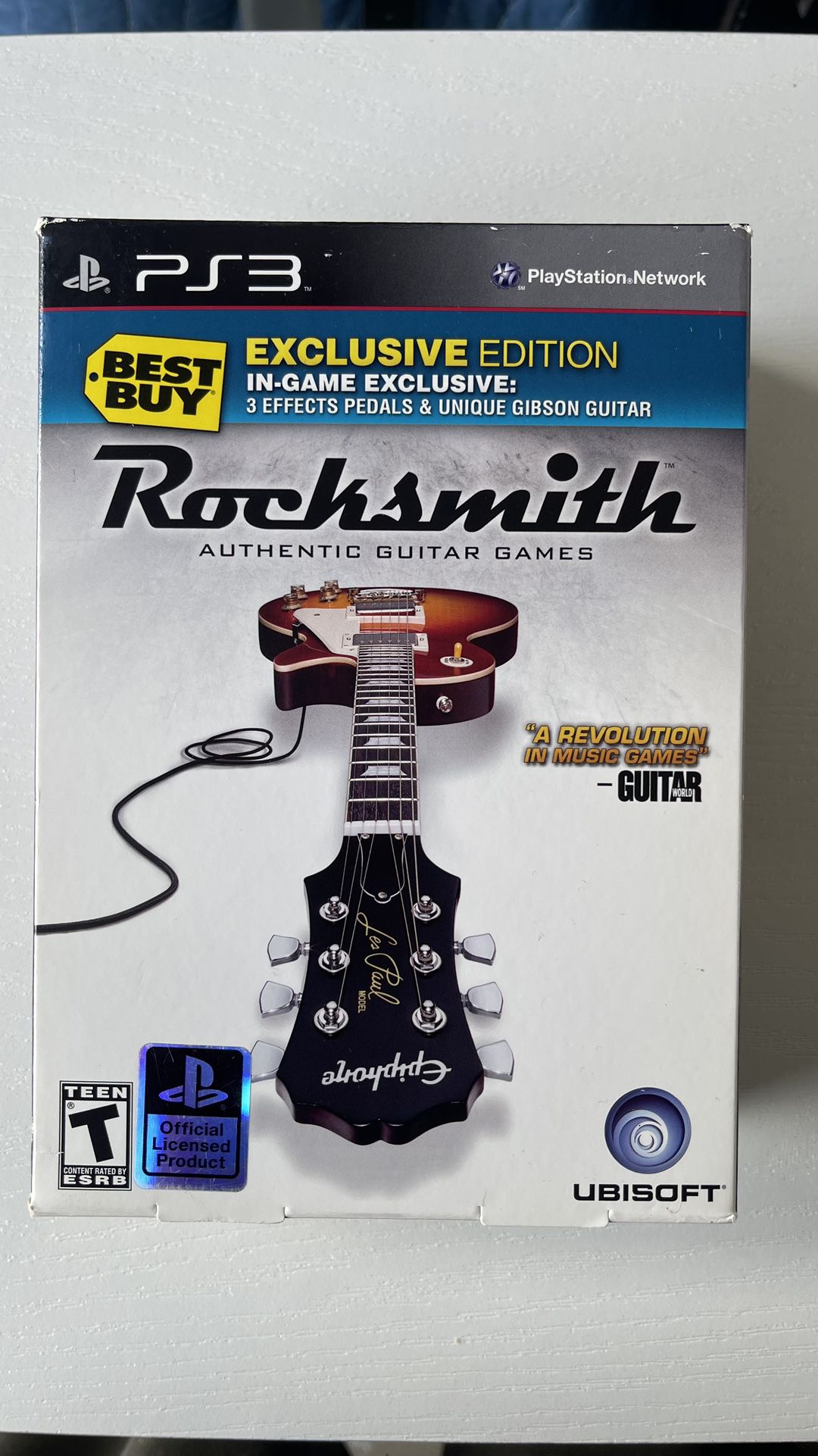 Rocksmith Exclusive Edition ps3 