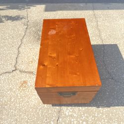 Wooden Trunk